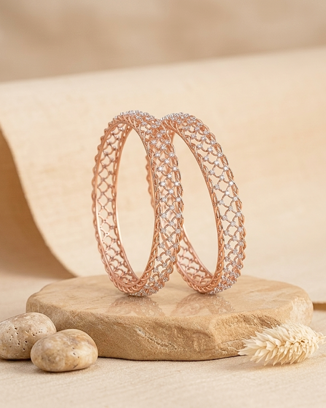 Exquisite Diamond Bangles