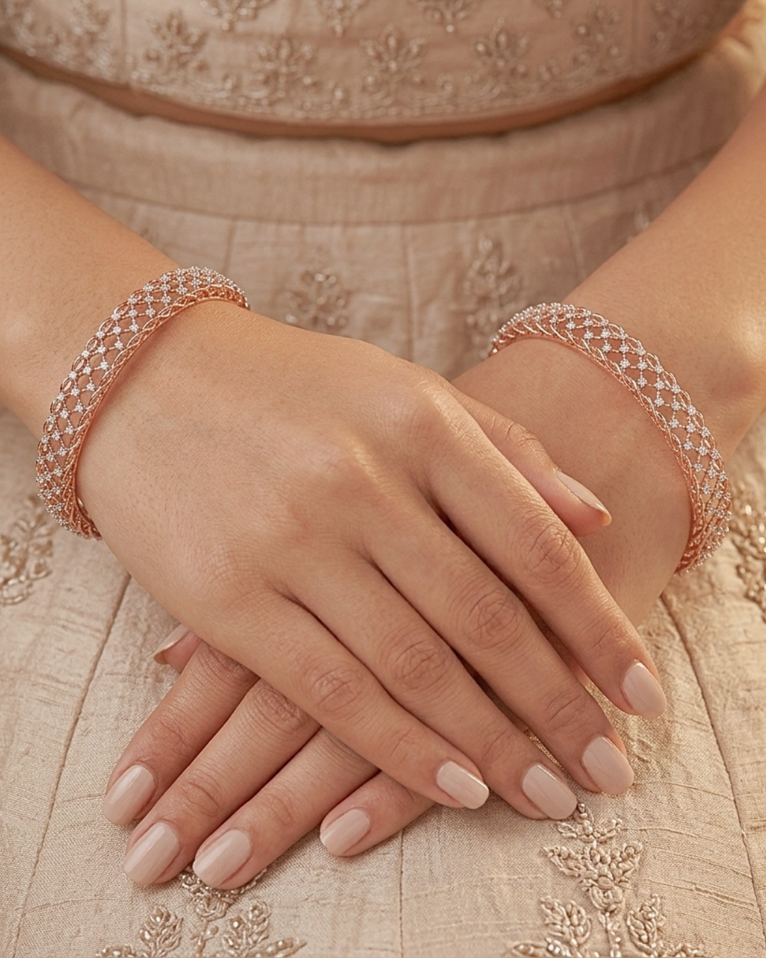 Exquisite Diamond Bangles