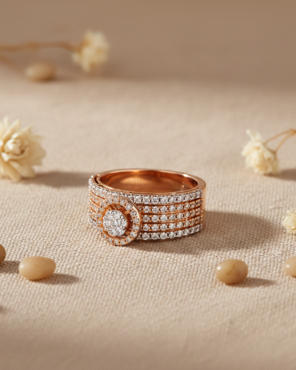 Aurelia Bloom Diamond Cluster Ring