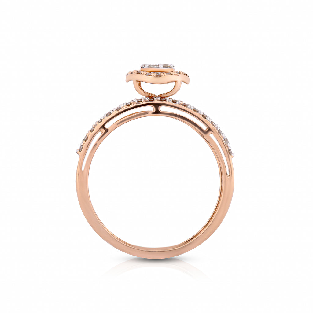 Aurelia Bloom Diamond Cluster Ring