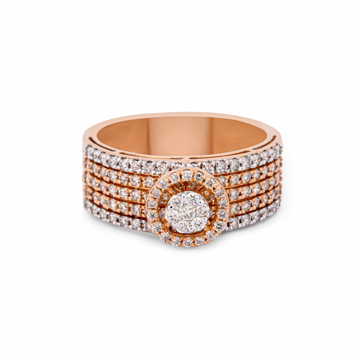 Aurelia Bloom Diamond Cluster Ring